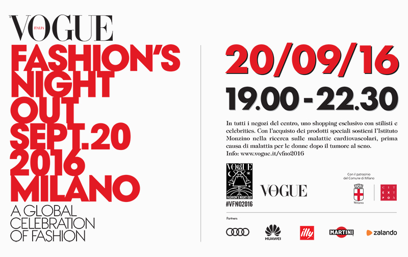 VFNO Vogue Fashion Night Milano 2016