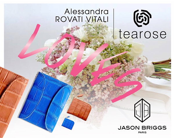 Tearose loves Jason Briggs Tearose Boutique Milano