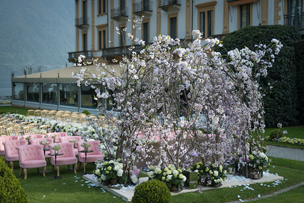 Cernobbio Villa D Este Ceremony Flowers